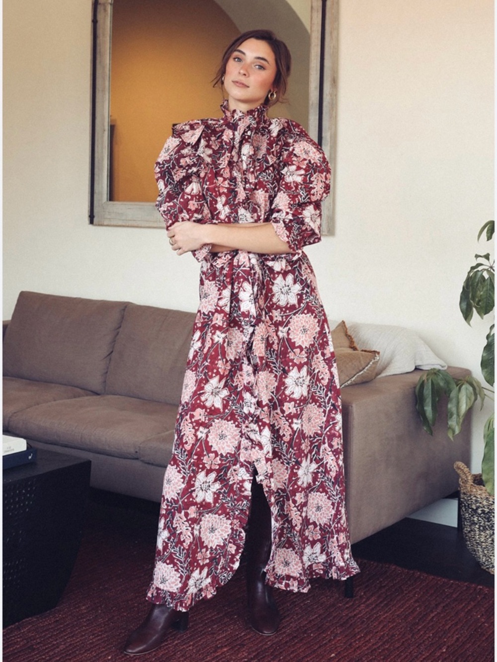 Millie floral dress vivien dress